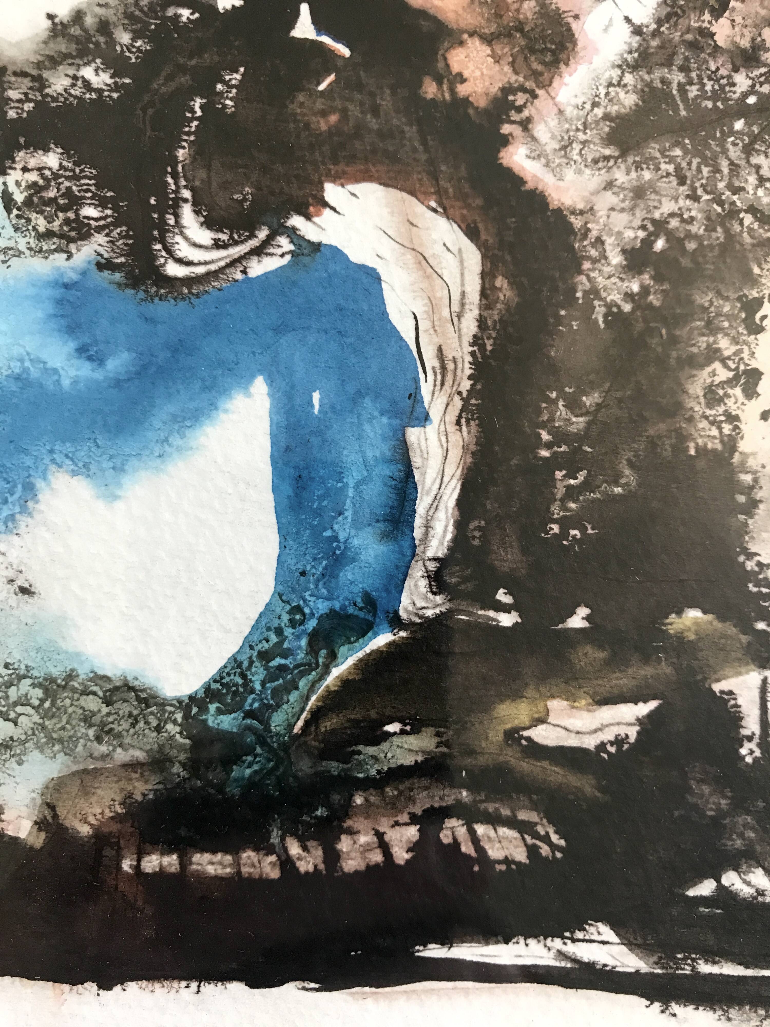 Emmanuelle messika, untitled iii, 2012. ink on paper signed in pencil