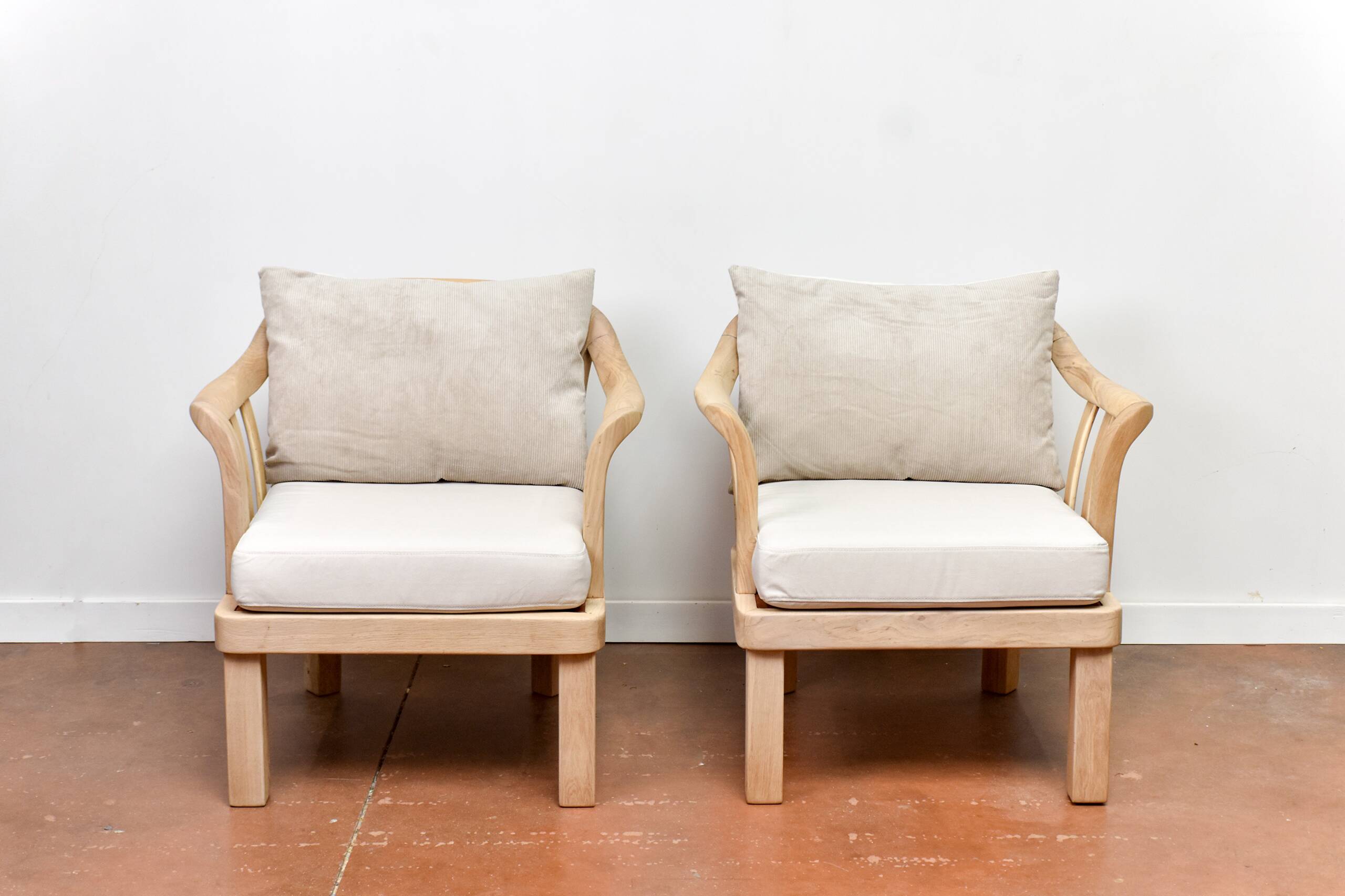 Oak armchair