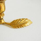 Pair of brass candlesticks