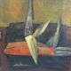 Cubist painting still life oil on canvas Thérèse Martin