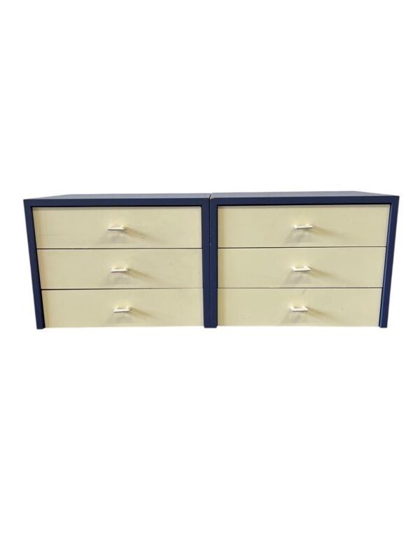 Ensemble de 2 mini commodes / tables de chevet vintage