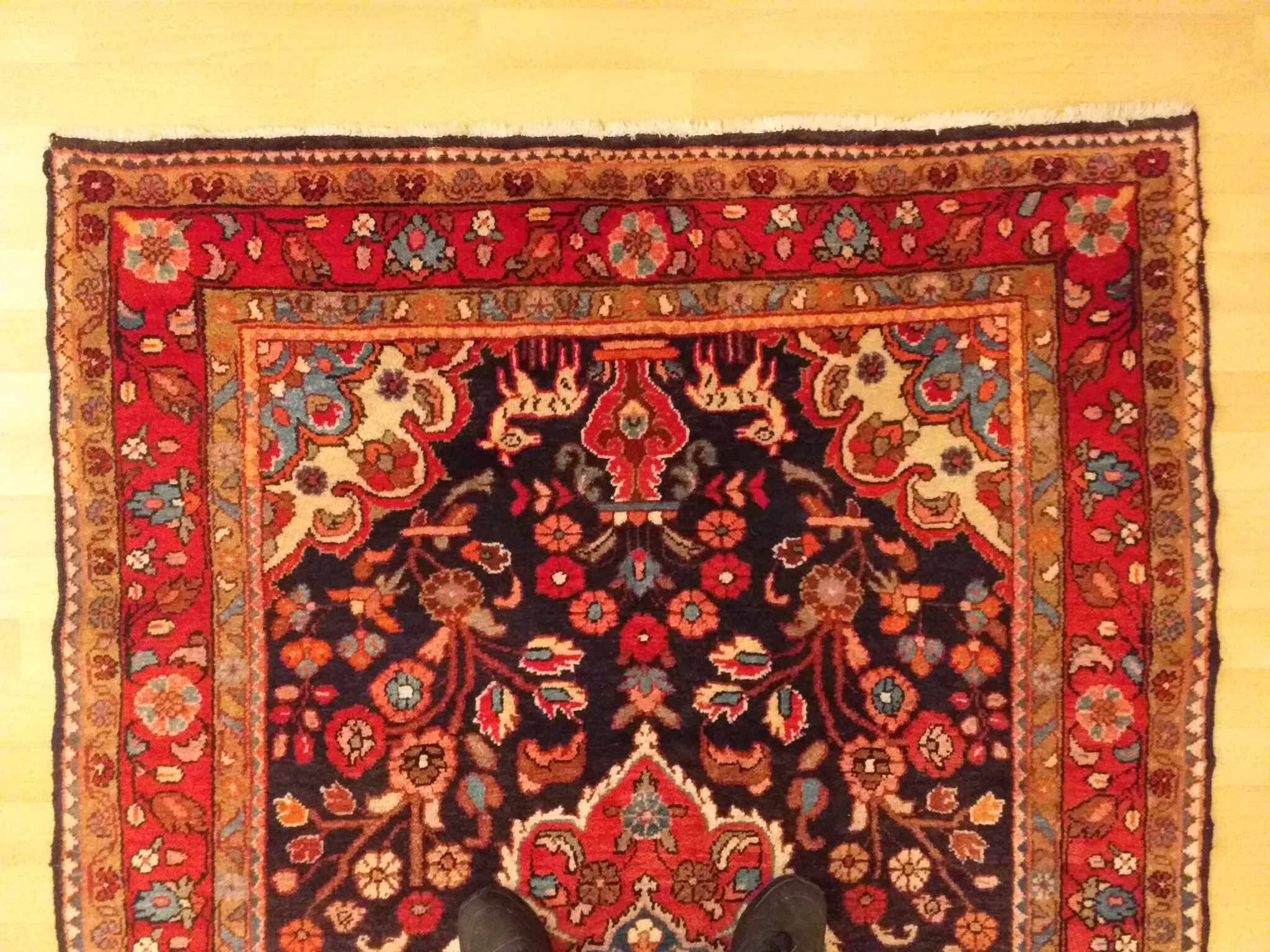 Handmade Tabriz Persian rug 230x150cm