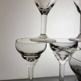 6 bistro glasses Late 19th Early 20th