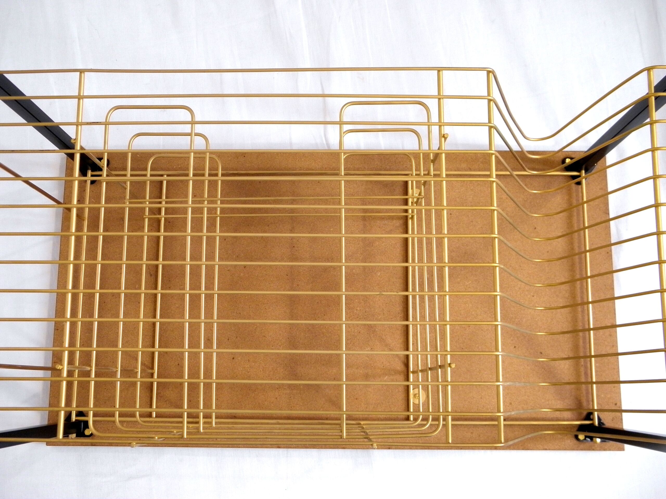 Meuble de rangement  pour vinyles années 70