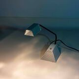 Functionalist geometrical desk lamp, France 1950s