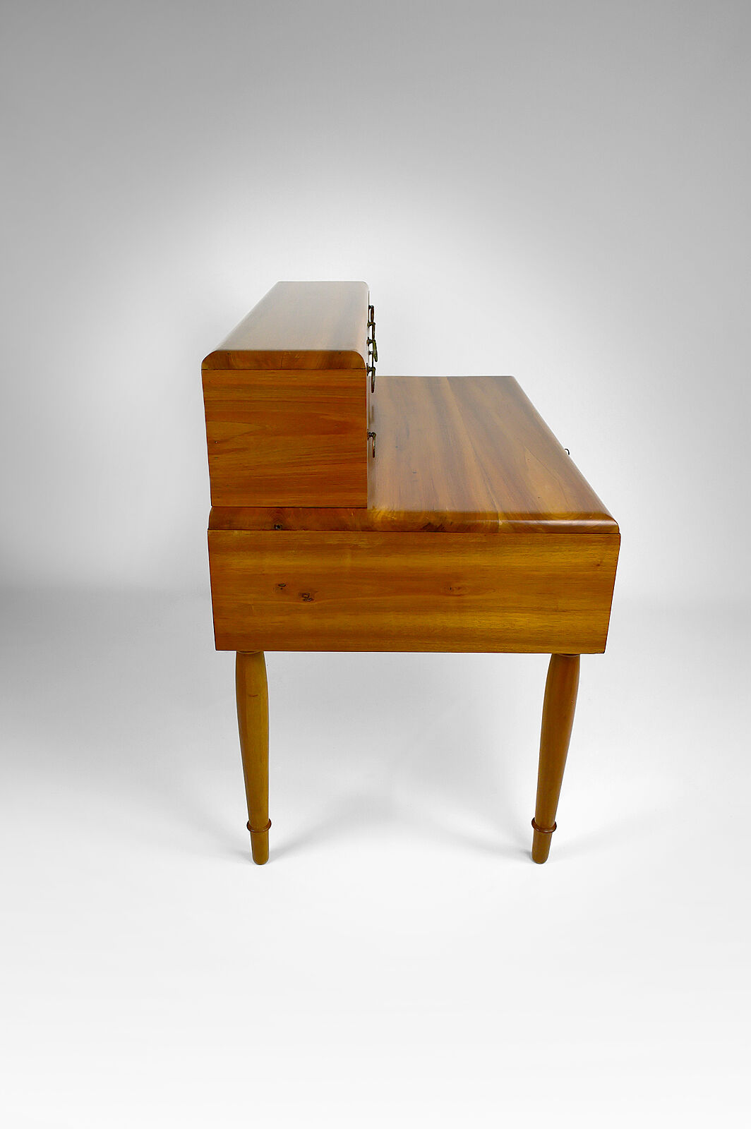 Art Deco walnut desk, France, circa 1940