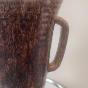 Large conical pitcher vase Accolay ceramics