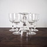 Set of 6 wine glasses