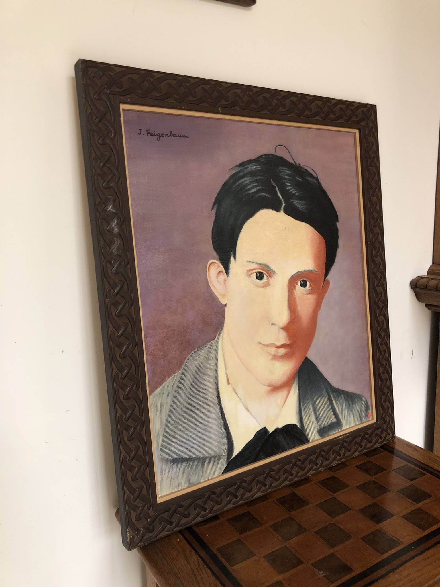 Tableau portrait d'homme
