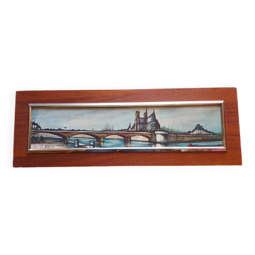 Vintage 70'S frame by artist Francois Depresle