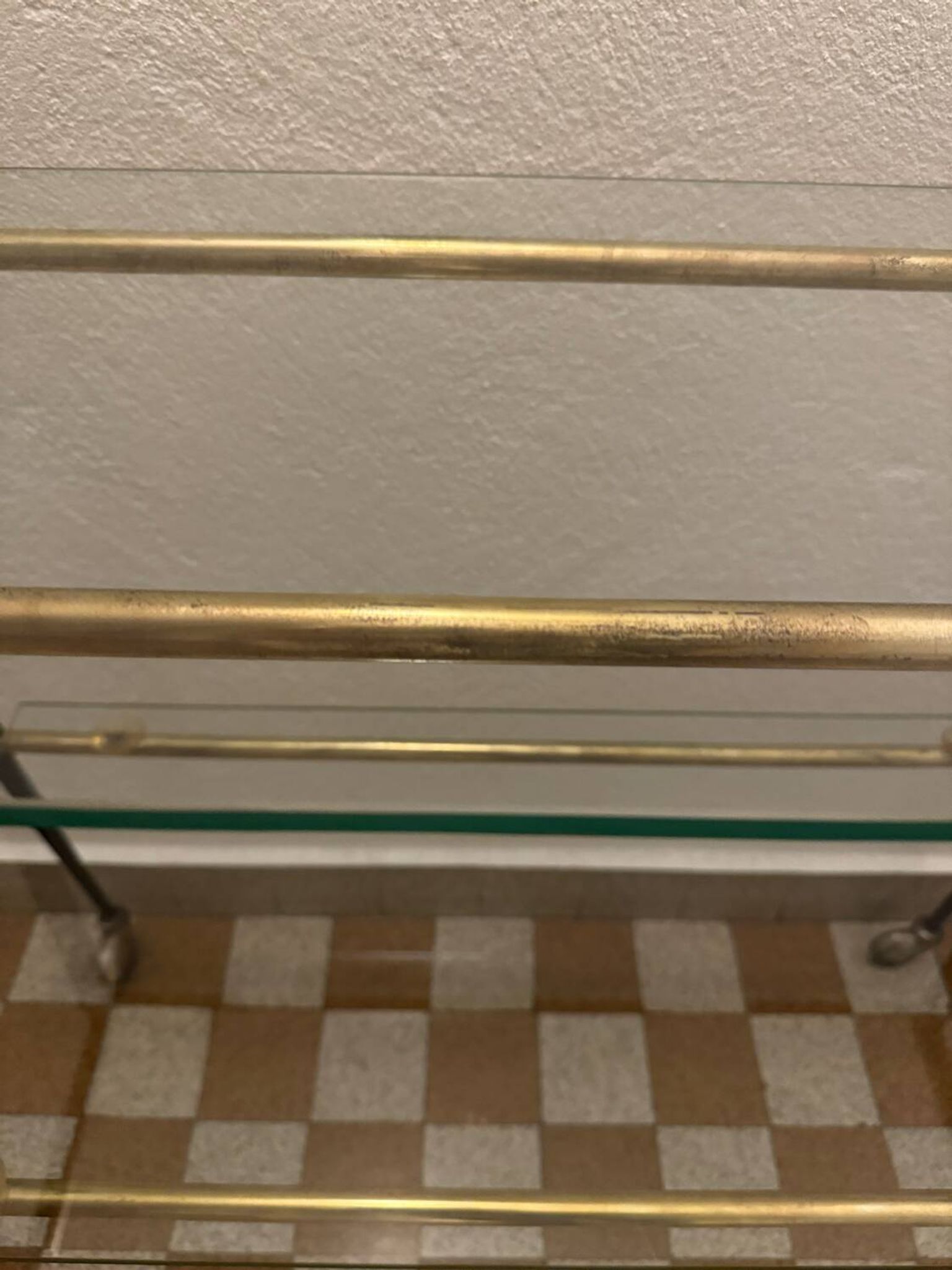 Rolling trolley 60s compass feet