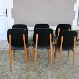 Série de  chaises Baumann Pégase