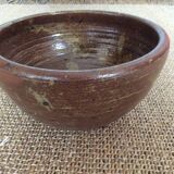 Stoneware salad bowl