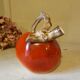 Vintage French Liquor Set by Lucien Michelaud for Limoges, apple shaped