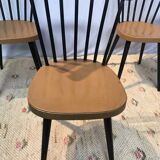 Set of 4 Scandinavian design chairs