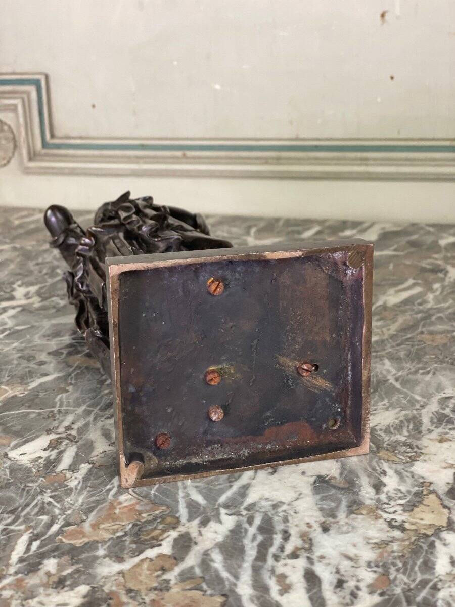 Diane de Gabies, bronze after the antique in marble