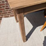 Solid oak table