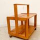 20th century folding coffee table in solid fir