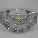 Val St Lambert Crystal Ashtray