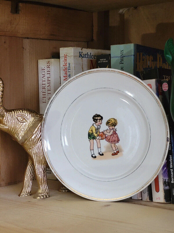 Vintage plate