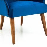 A pair of club armchairs, Poland, 1960s