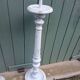 Pair of antique wooden candlesticks/candlesticks