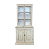 Two-body display cabinet, circa 1900