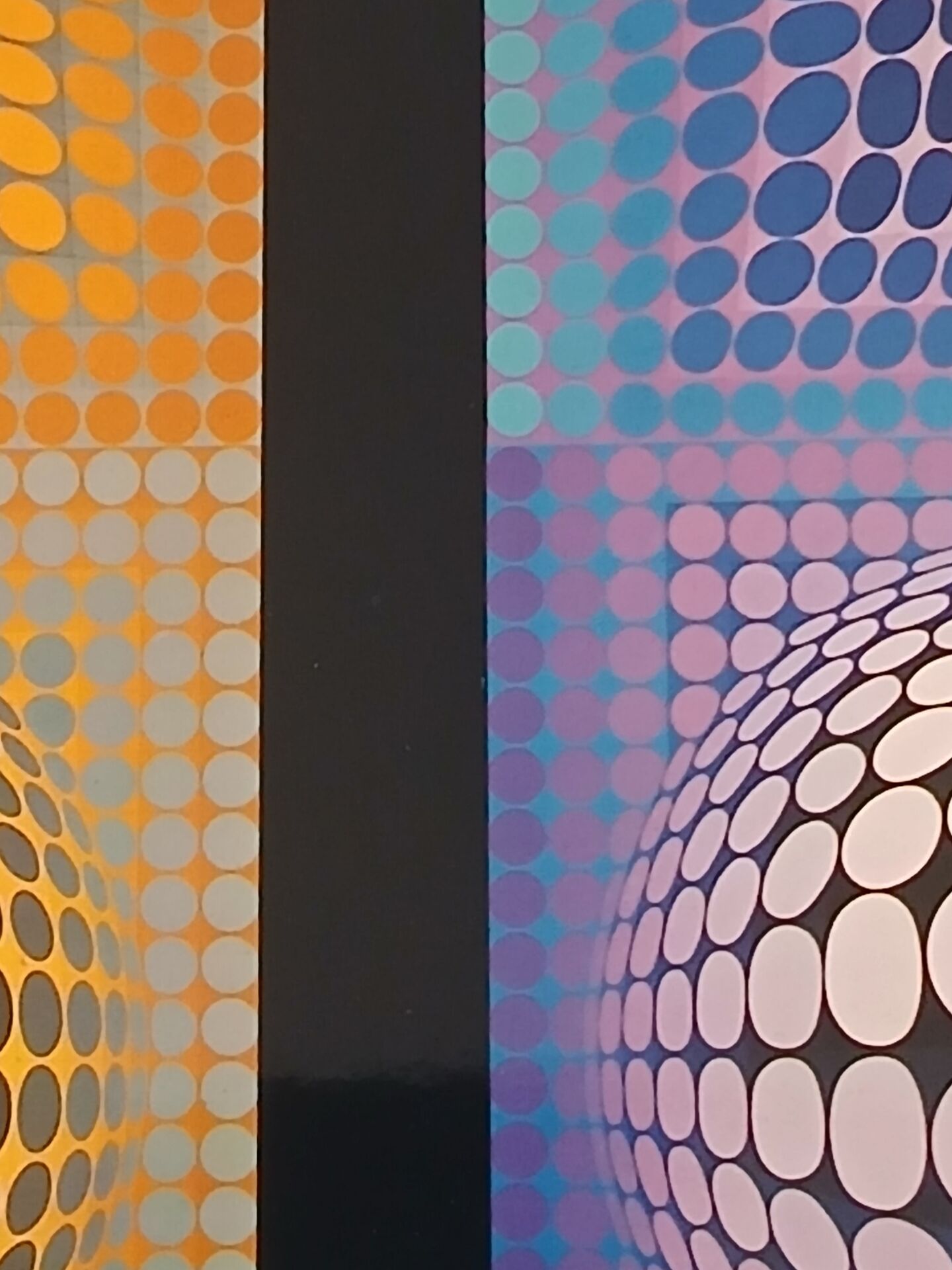 Victor Vasarely Serigraphy op art Editions du Griffon