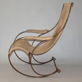 1851s antique rocking chair, peter cooper, r.w.winfield co. england birmingham