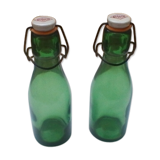 Pair of 2 Bulach glass bottles