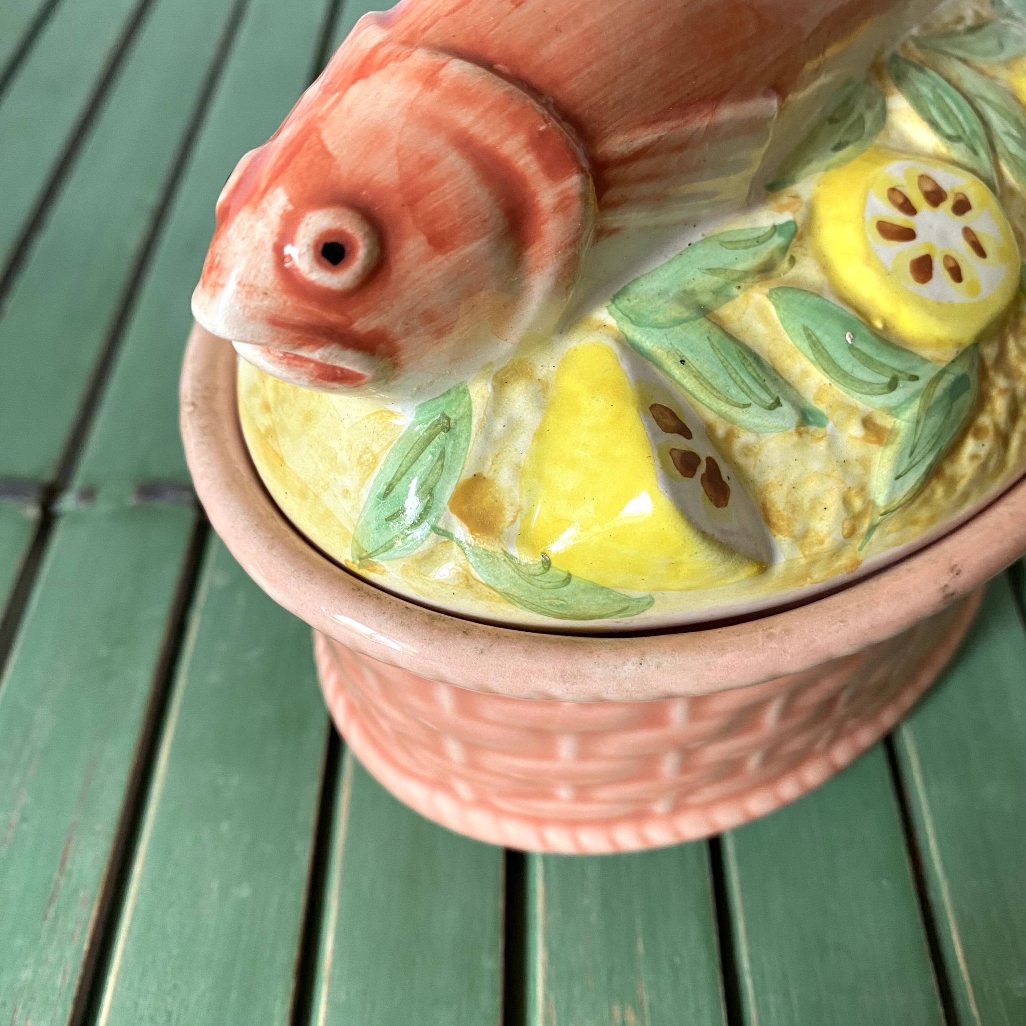 Salmon terrine with slip of Portugal