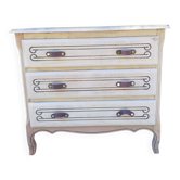 commode bois rénovée