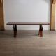 TL58 dining table in walnut by Marco Zanuso for Poggi, Italy 1960s