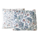 Duo de coussins vintage, tissus anglais