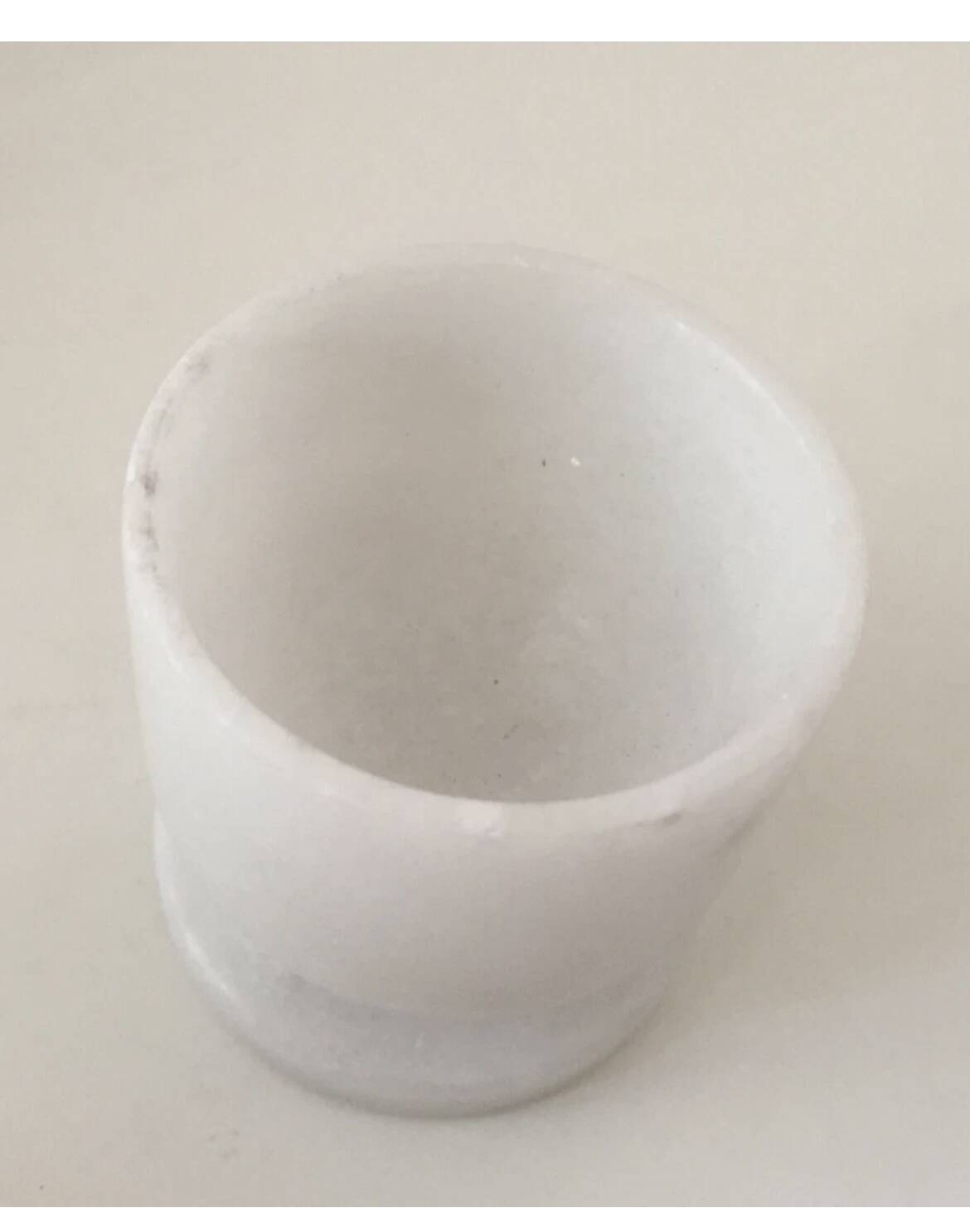 Set of 6 Vintage Marble Egg Cups