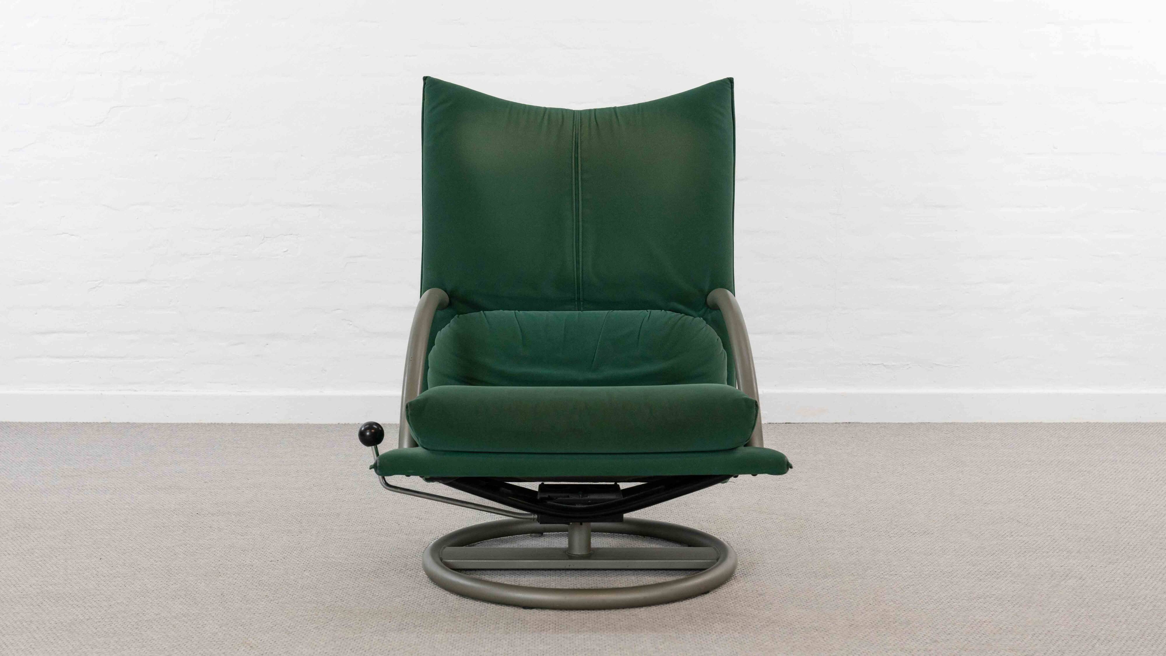 Torino Armchair and Stool 418 by Rolf Benz/BMP, 90s