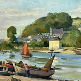 The banks of the Odet near Quimper