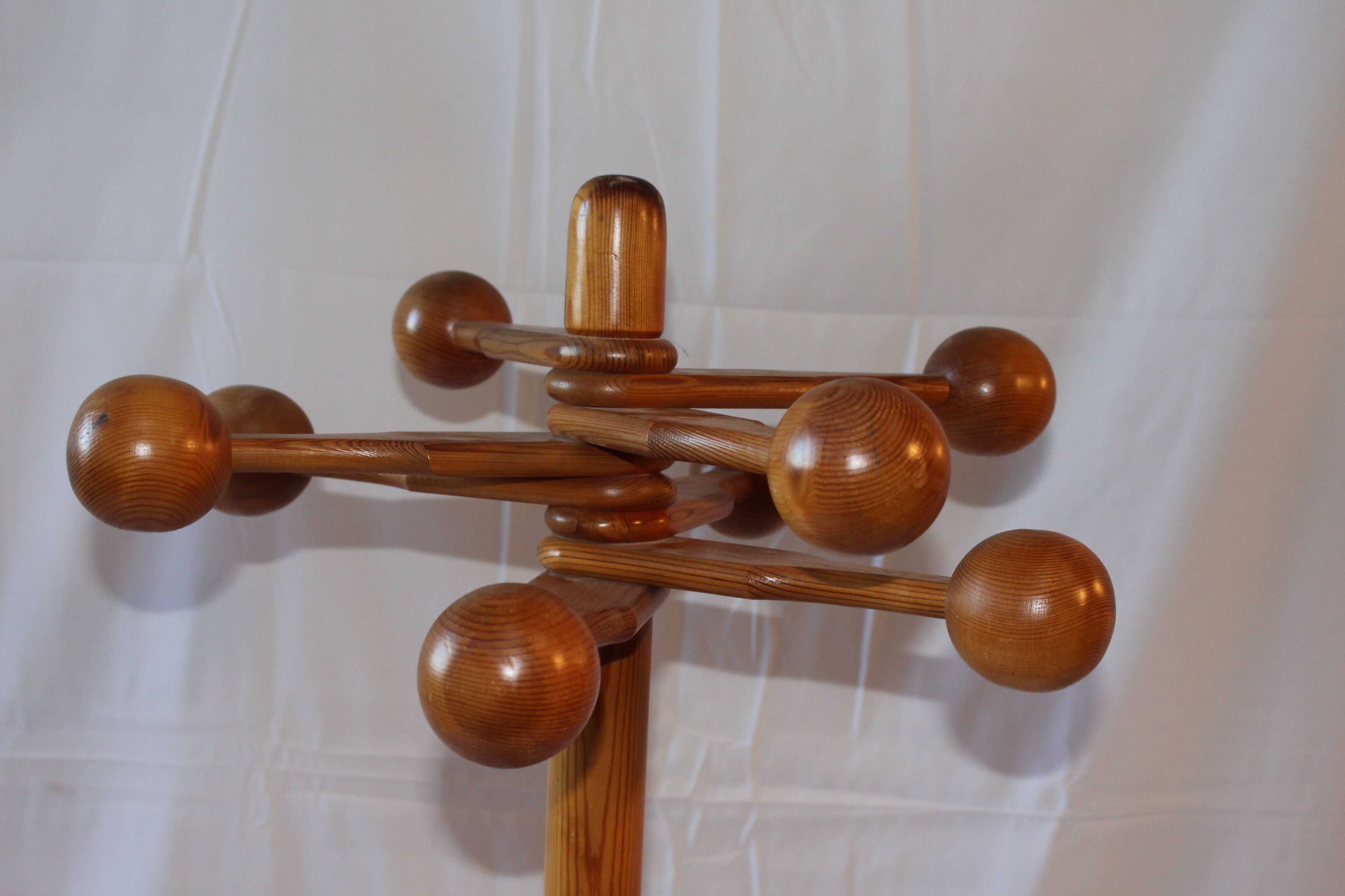 Coat rack scandinavian design in wood