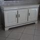 Buffet in cherry wood refurbished by a professional.