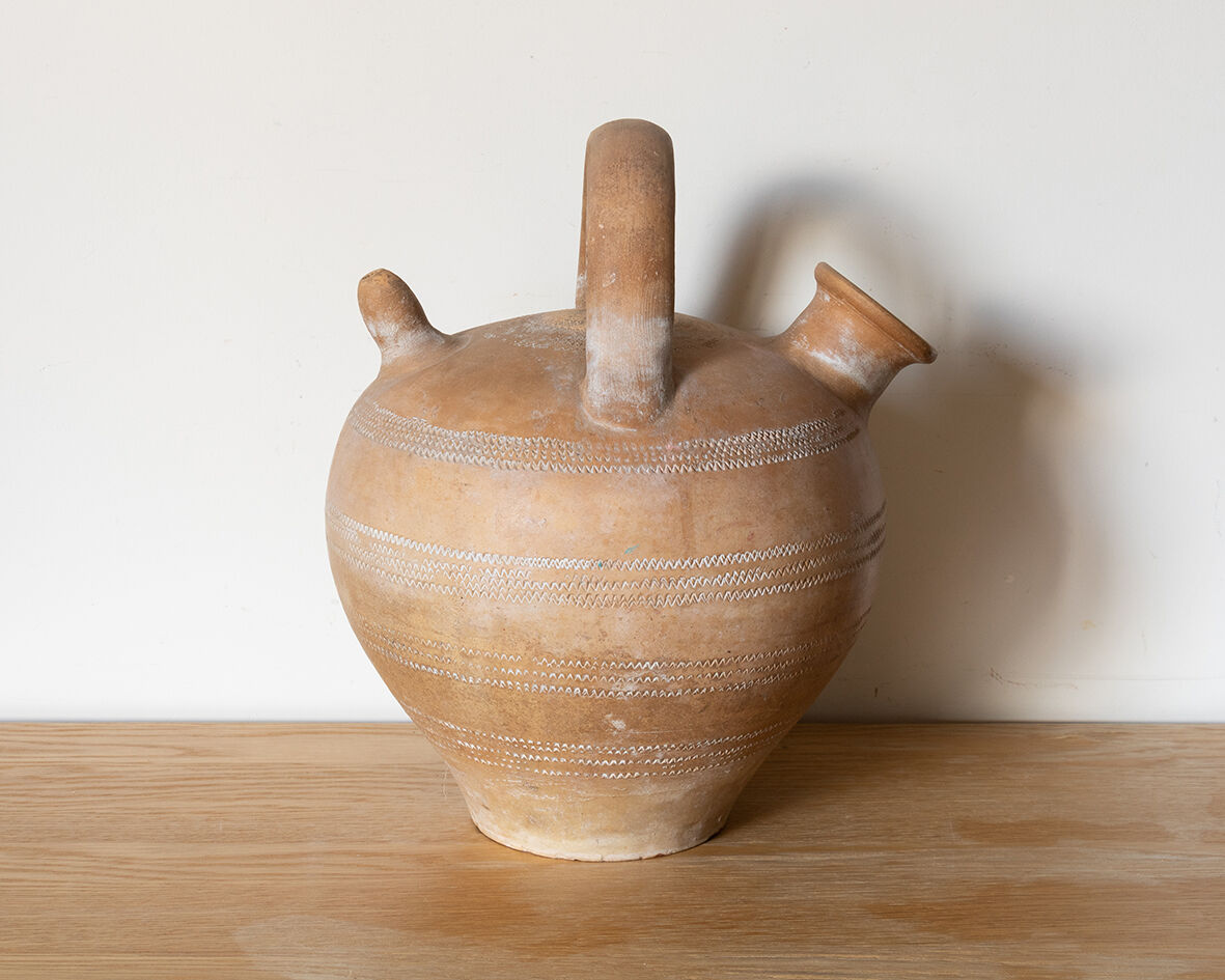 Terracotta jug