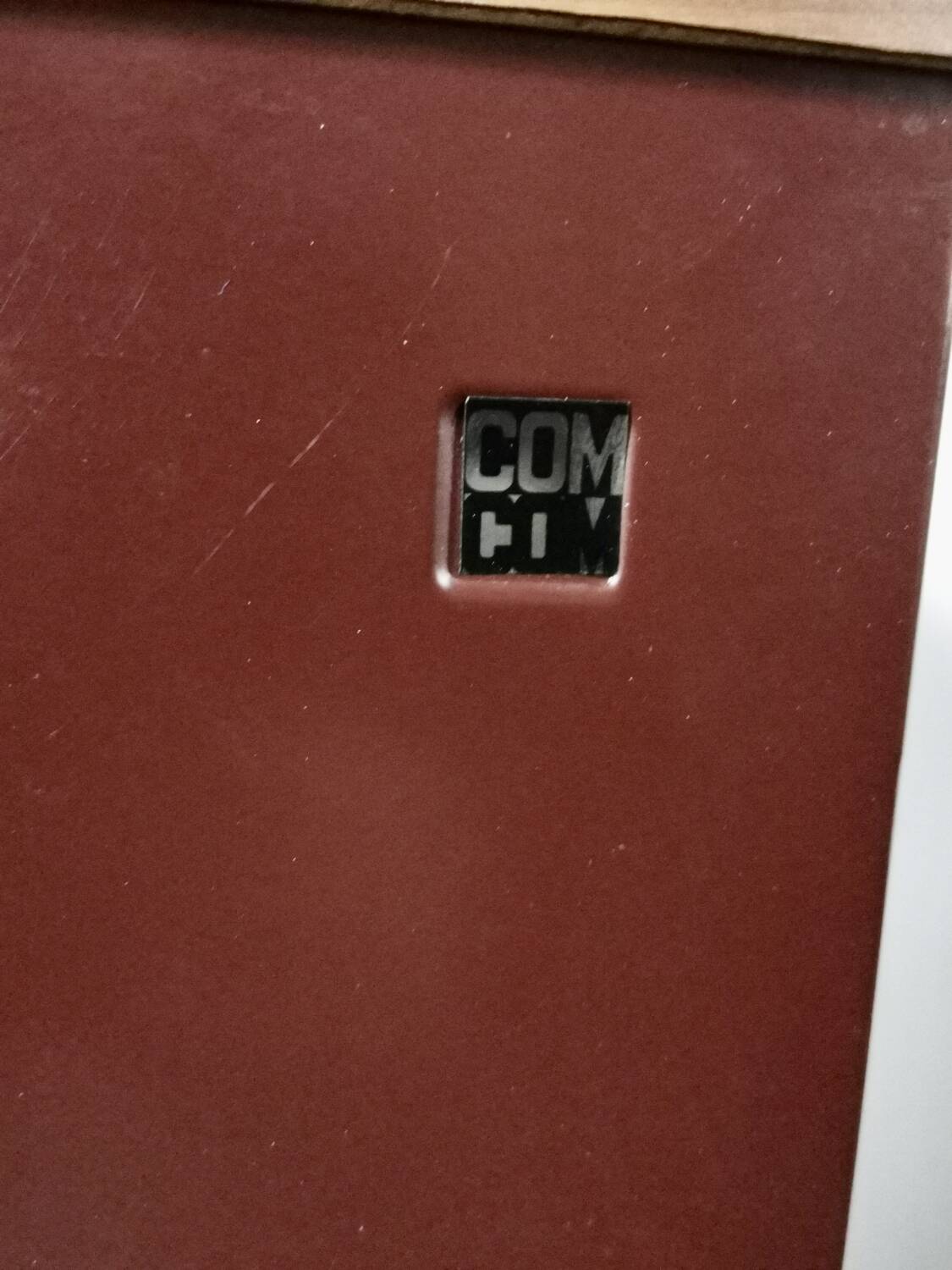 Vintage Italian Cabinet on Wheels, 1970s