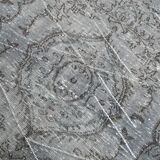 6x8 dark gray classic vintage rug,176x256cm