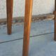 Tabouret tripode vintage en bois