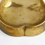 Brass pear ashtray