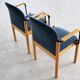 Chaises vintage | fauteuils | kinnarps | suède