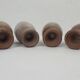 6 stoneware coffee cups from Ratilly / Pierlot