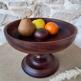 Wooden fruit bowl