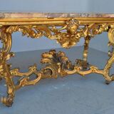 Large console rocaille style XIX