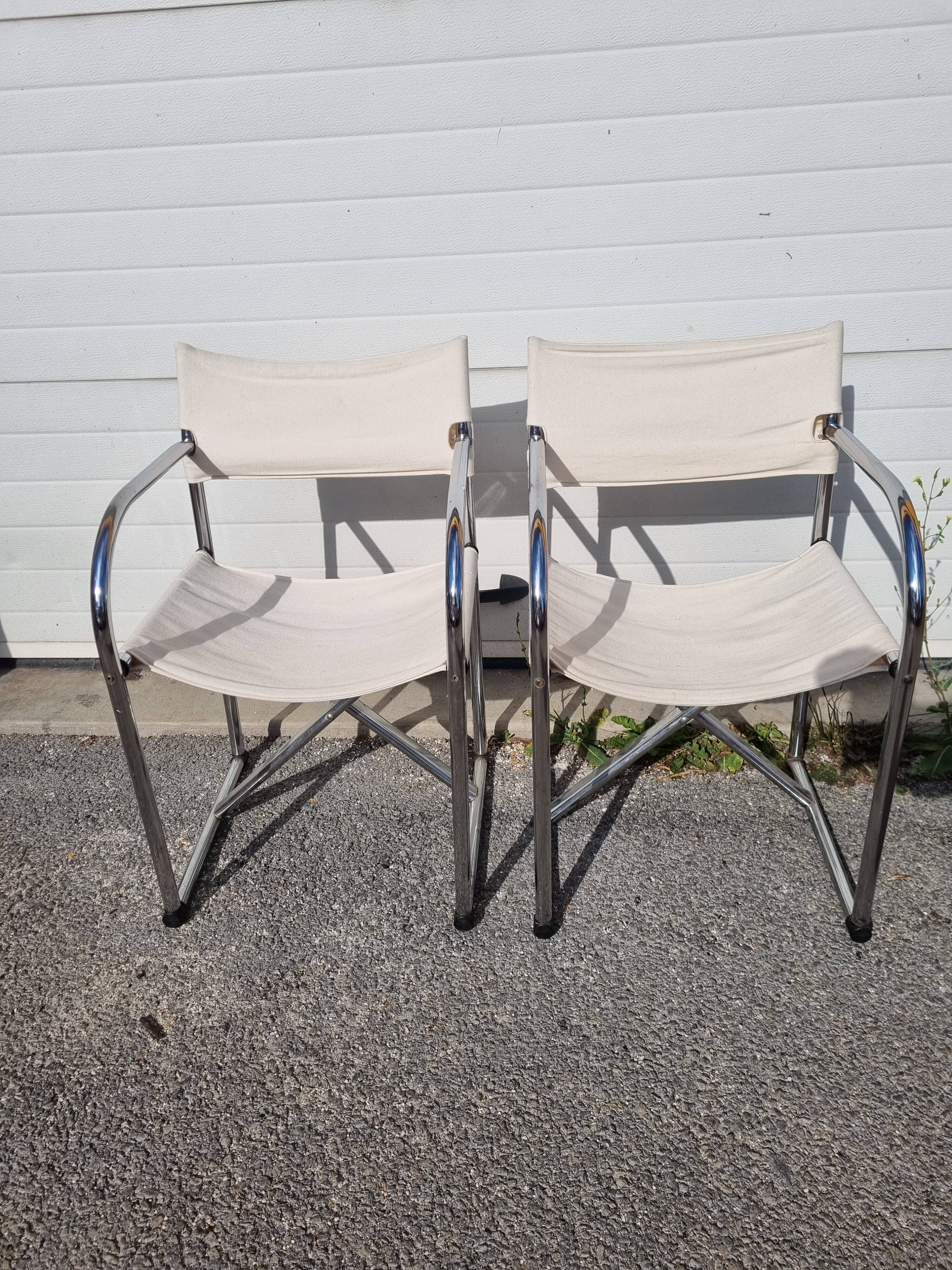Screenwriter armchairs by Börge Lindau & Bo Lindekrantz, circa 1960