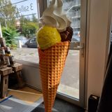 Giant ice cream cone